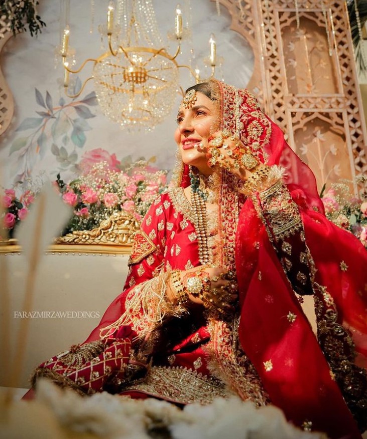 Areeba Habib Wedding Looks