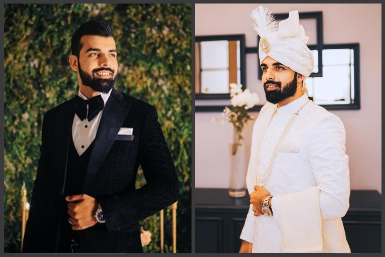 Breaking Down Shadab Khan's Wedding Attire In Stunning Creations By Humayun  Alamgir - Fashion Times